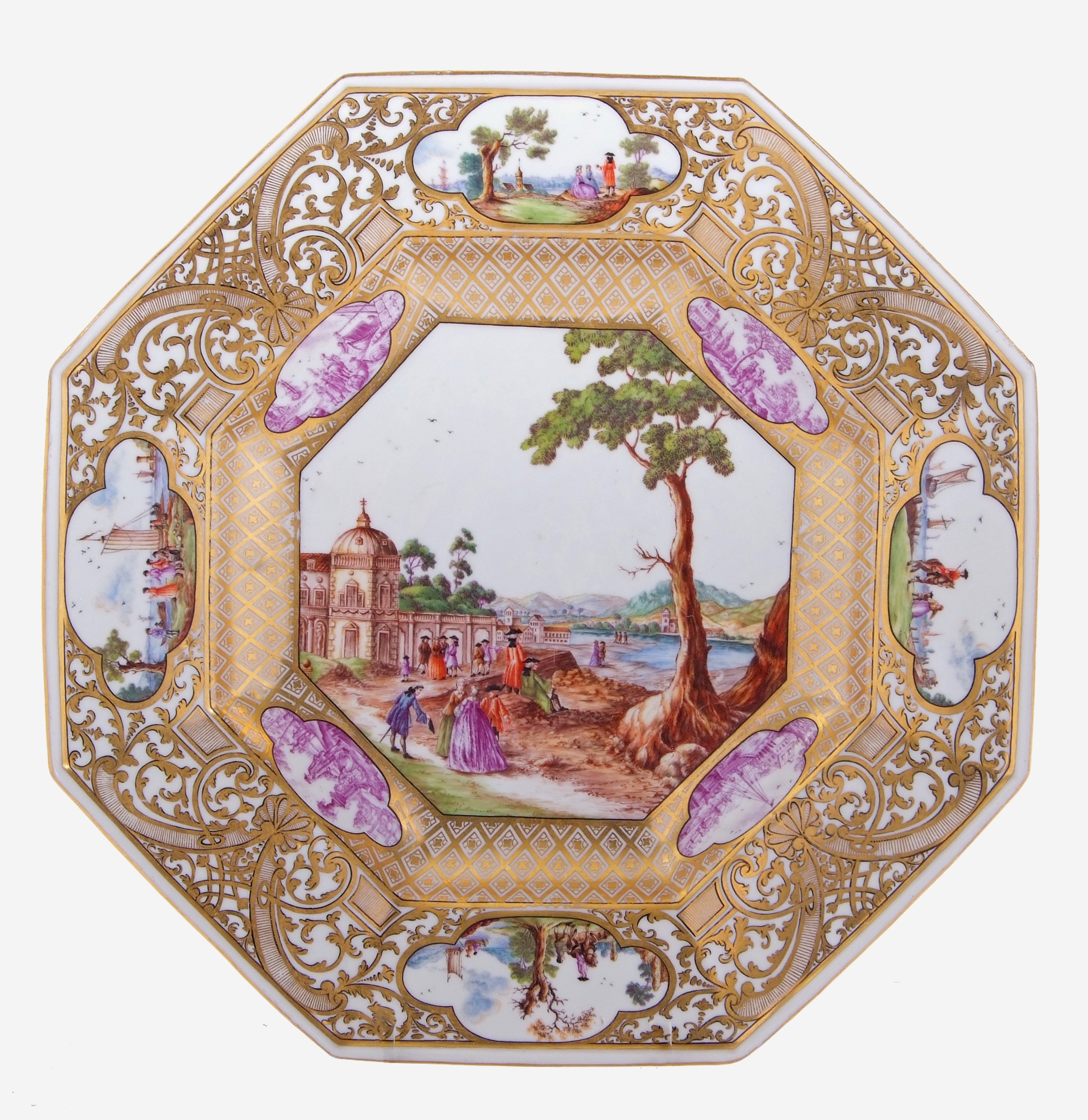 Meissen 'Christie-Miller' Service Plate To Go Under The Hammer At Keys